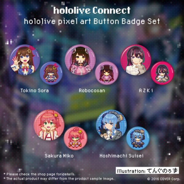 [Limited] Hololive Connect hololive pixel art Generation 0 Goods - Image 14