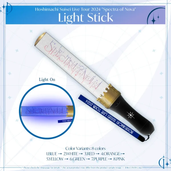 [Limited] Hololive Hoshimachi Suisei Live Tour 2024 "Spectra of Nova" Concert Merch - Image 4