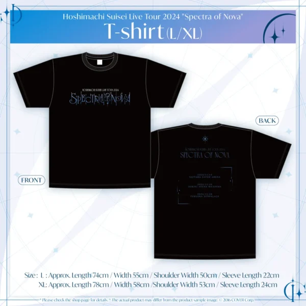 [Limited] Hololive Hoshimachi Suisei Live Tour 2024 "Spectra of Nova" Concert Merch - Image 5