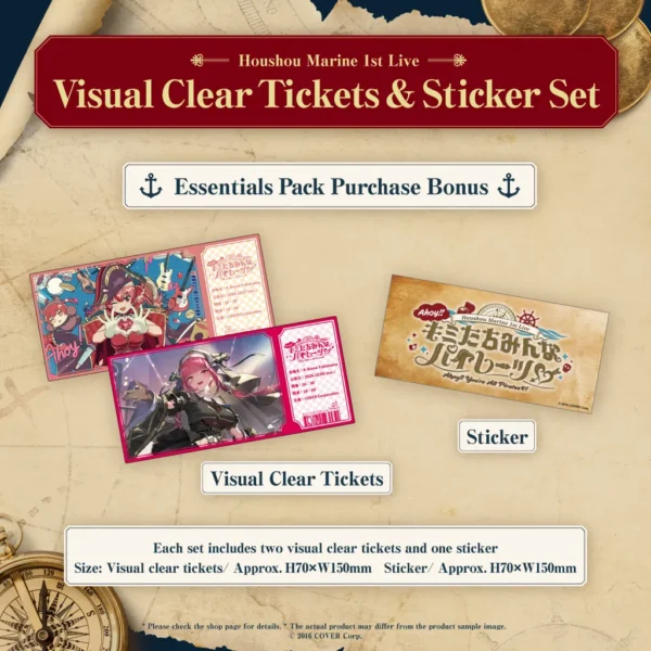 [Limited] Hololive Houshou Marine 1st Live "Ahoy!! You're All Pirates♡" Concert Merch - Image 3