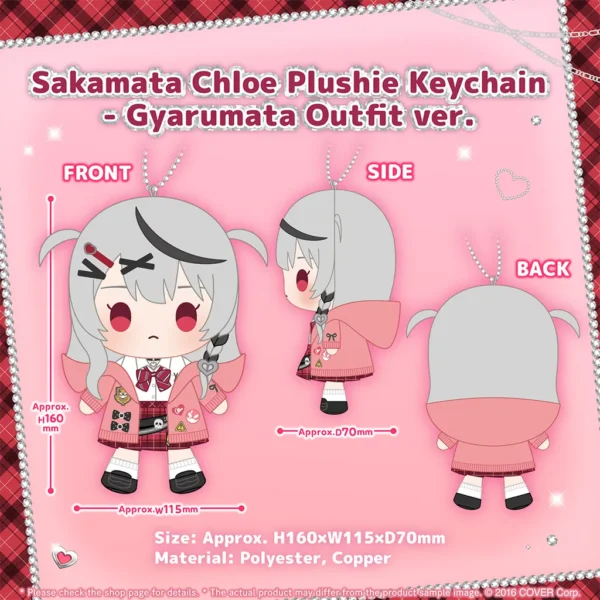 [Limited] Hololive Sakamata Chloe Gyarumata Outfit Celebration Goods - Image 5