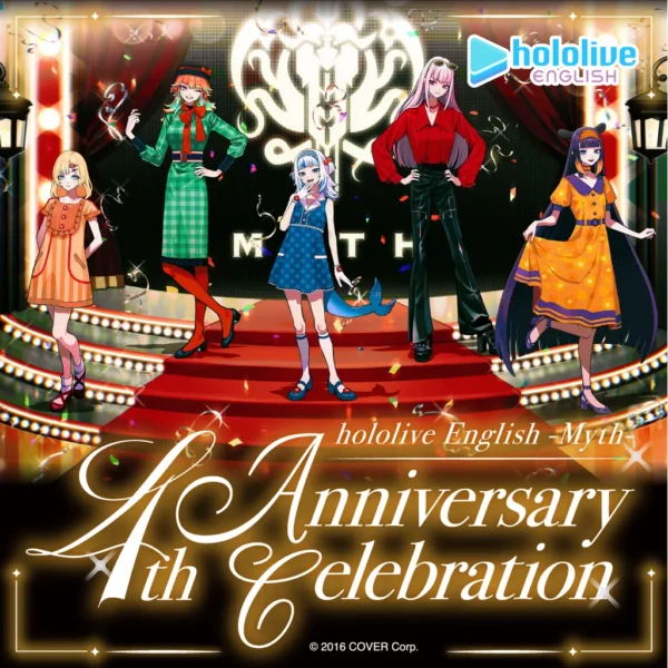 [Limited] Hololive English -Myth- 4th Anniversary Celebration Goods