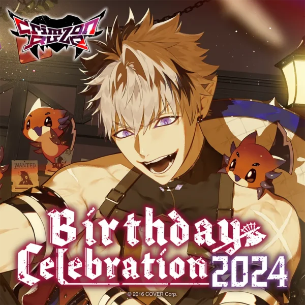 [Limited] Holostars EN Crimzon Ruze Birthday Celebration 2024 Goods