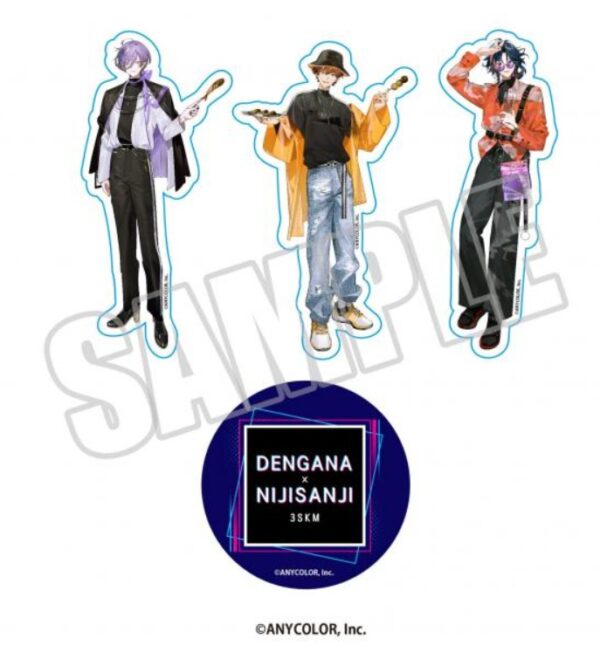 [Limited] Nijisanji 3SKM X DENGANA Collaboration Goods - Image 3