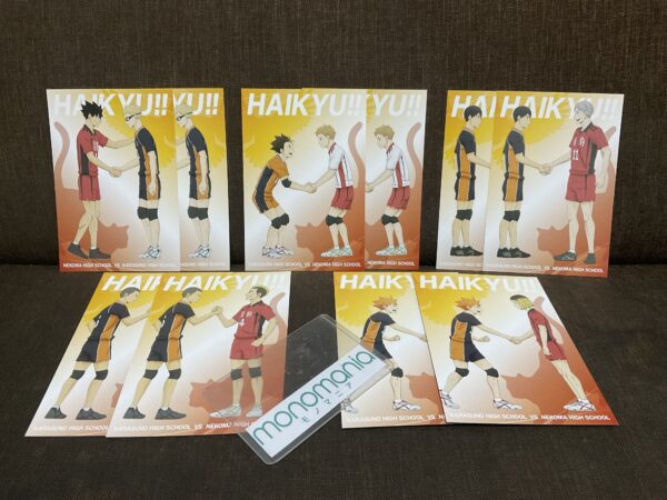 [READY STOCK] Haikyuu!! Karasuno VS Nekoma Battle at the Dumping Site Postcard