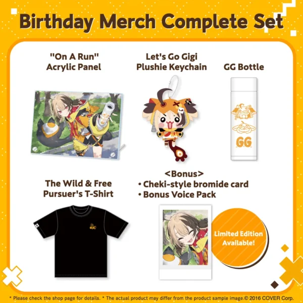 [Limited] Hololive English Gigi Murin Birthday Celebration 2024 Goods - Image 2