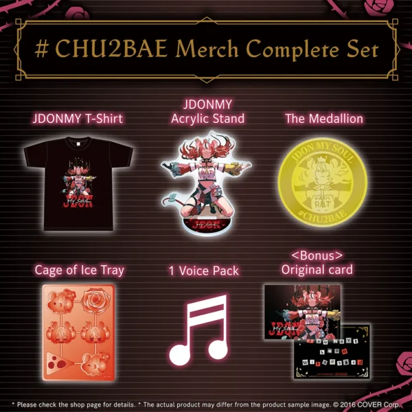 [Limited] Hololive English Hakos Baelz ＃ CHU2BAE Merch - Image 2