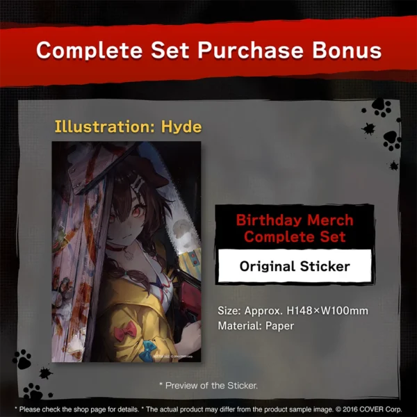 [Limited] Hololive Inugami Korone Birthday Celebration 2024 Goods - Image 3