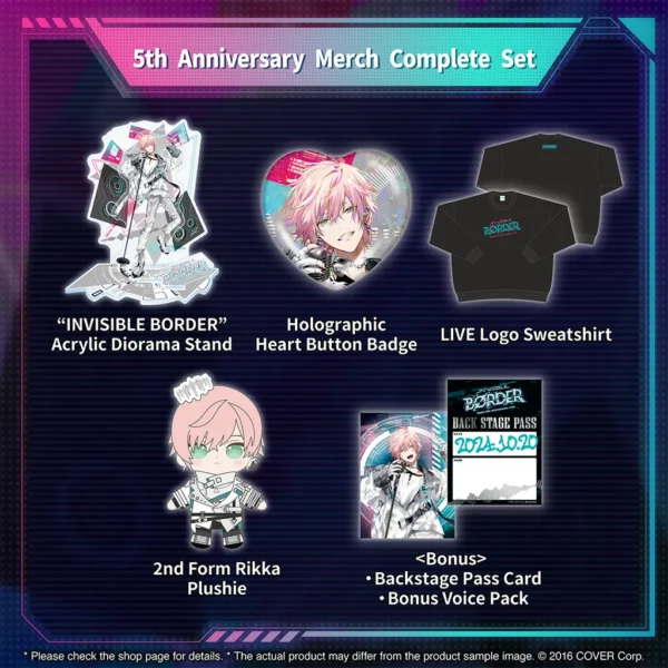 [Limited] Holostars Rikka 5th Anniversary Celebration Goods - Image 2