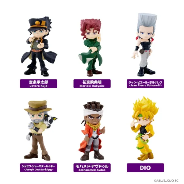 [Limited] JoJo's Bizarre Adventure Stardust Crusaders PalVerse BOX 6Pack - Image 3
