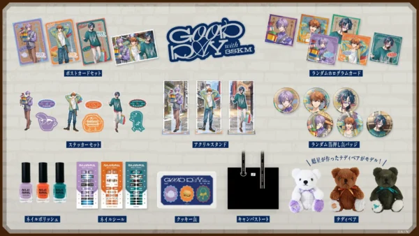 [Limited] Nijisanji 3SKM GOOD DAY with 3SKM AGF2024 Goods