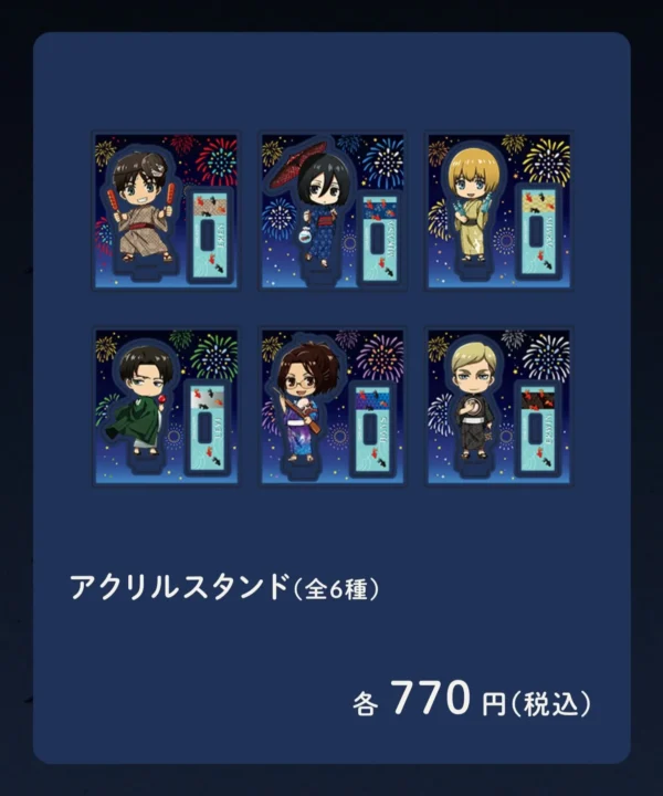 [Limited] Attack on Titan Ennichi Ikebukuro Pop-Up Shop Goods - Image 4