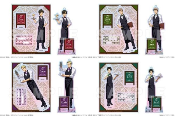 [Limited] Attack on Titan Kissaten Ver. Aurora Acrylic Stand