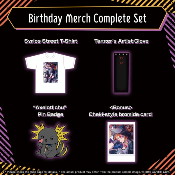 [Limited] Holostars English Axel Syrios Birthday Celebration 2024 Goods - Image 2