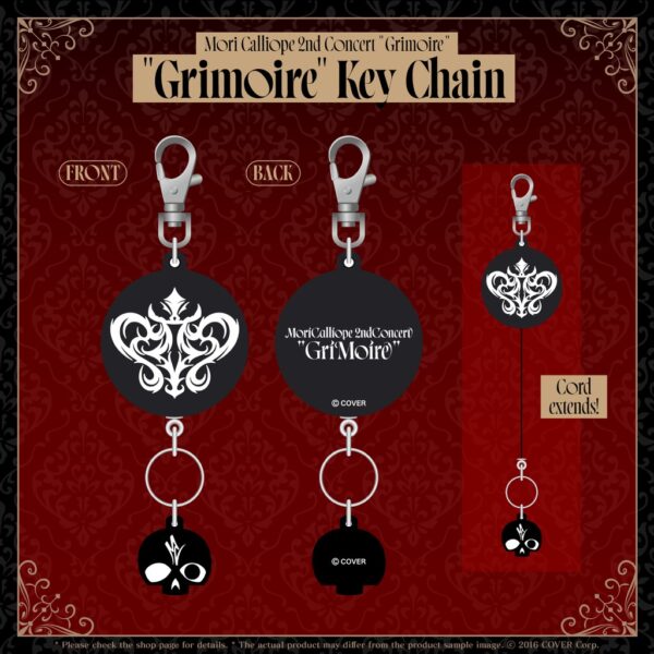 [Limited] Hololive English Mori Calliope 2nd Concert "Grimoire" Concert Merch (Made to Order Merch) - Image 3