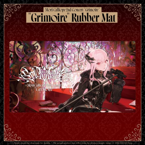 [Limited] Hololive English Mori Calliope 2nd Concert "Grimoire" Concert Merch (Made to Order Merch) - Image 5