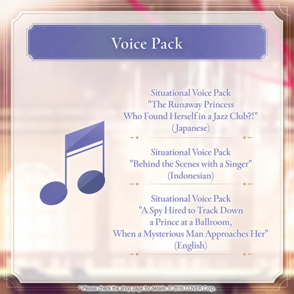 [Limited] Hololive Indonesia Vestia Zeta Birthday Celebration 2024 Goods - Image 7