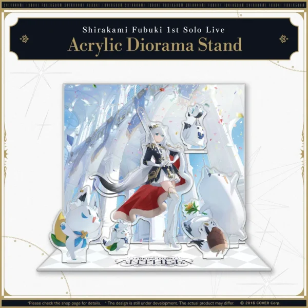 [Limited] Hololive Shirakami Fubuki 1st Solo Live FBKINGDOM "ANTHEM" Concert Merch (Made to Order Merch) - Image 4