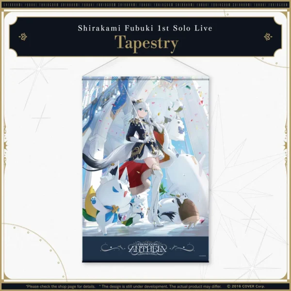 [Limited] Hololive Shirakami Fubuki 1st Solo Live FBKINGDOM "ANTHEM" Concert Merch (Made to Order Merch) - Image 3