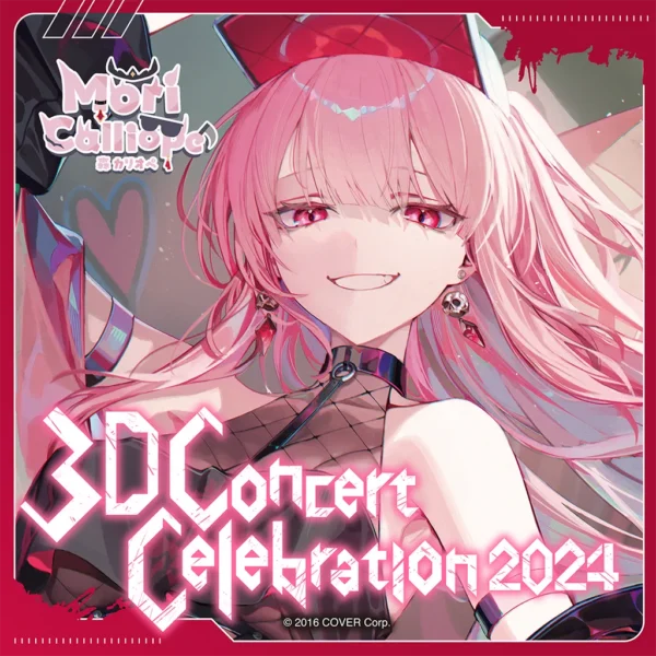 [Limited] Hololive English Mori Calliope 3D Concert Celebration 2024 Goods
