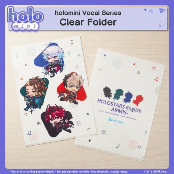 [Limited] Holostars EN Holomini Vocal Series HOLOSTARS English -ARMIS- Goods - Image 5