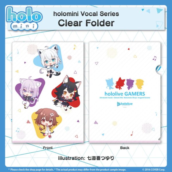 [Limited] Hololive Holomini Vocal Series hololive GAMERS Goods - Image 5