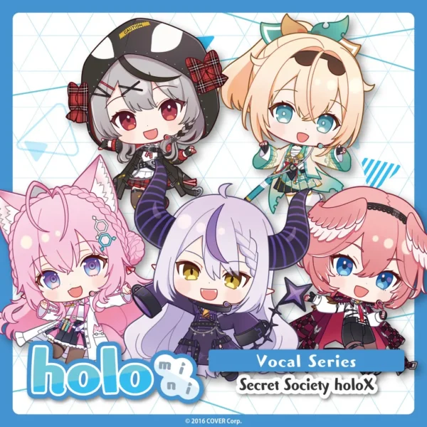 [Limited] Hololive Holomini Vocal Series Secret Society holoX Goods