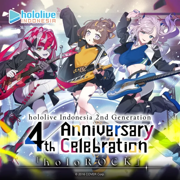 [Limited] Hololive Indonesia 2nd Generation 4th Anniversary Celebration "holoROCK" Goods