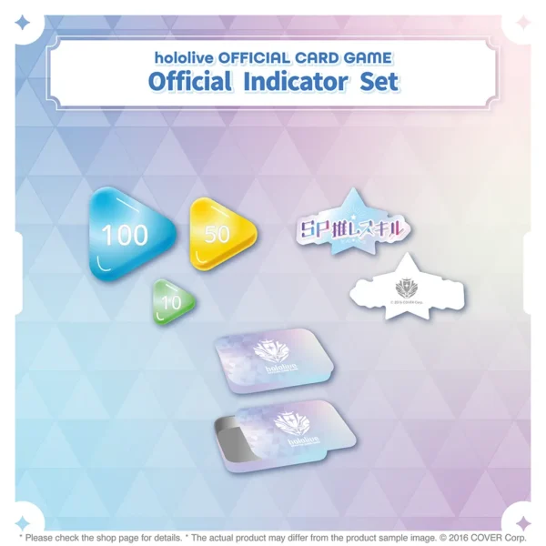 [Limited] Hololive OFFICIAL CARD GAME Official Indicator Set