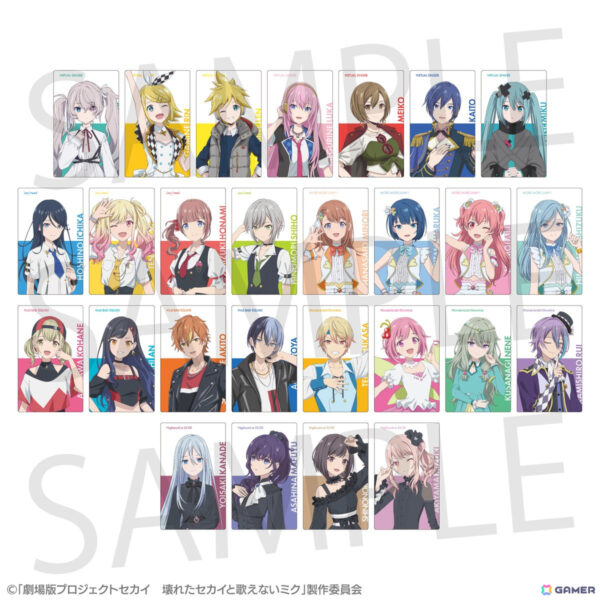 [Limited] Project Sekai The Movie: Kowareta SEKAI to Utaenai Miku Official Goods - Image 6