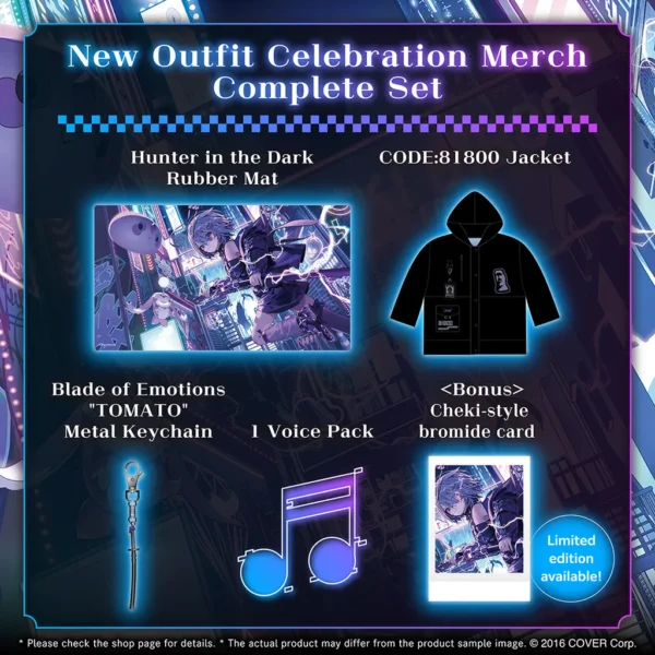 [Limited] Hololive English Koseki Bijou New Outfit Celebration 2025 Goods - Image 2