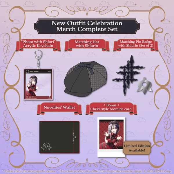 [Limited] Hololive English Shiori Novella New Outfit Celebration 2025 Goods - Image 2
