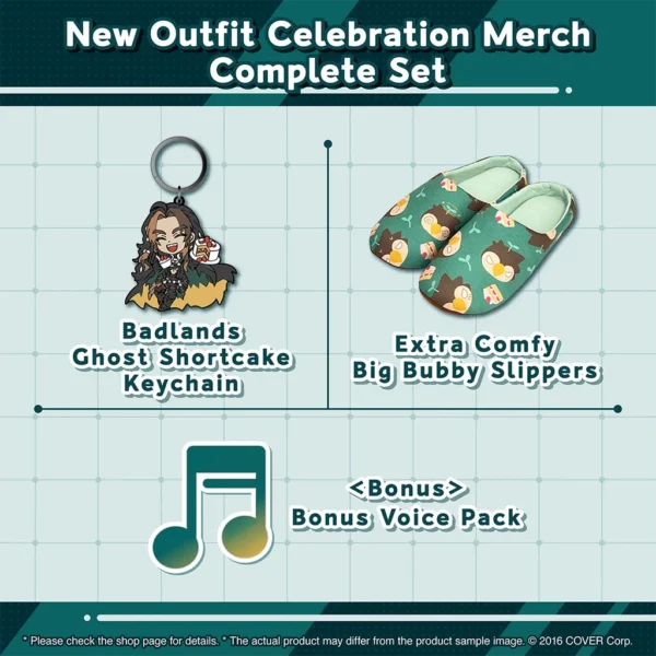 [Limited] Holostars English Goldbullet New Outfit Celebration 2025 Goods - Image 2