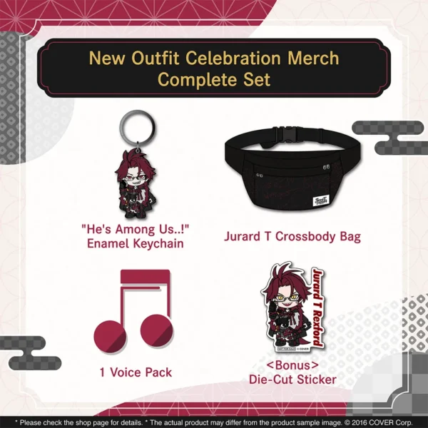 [Limited] Holostars English Jurard T Rexford New Outfit Celebration 2025 Goods - Image 2