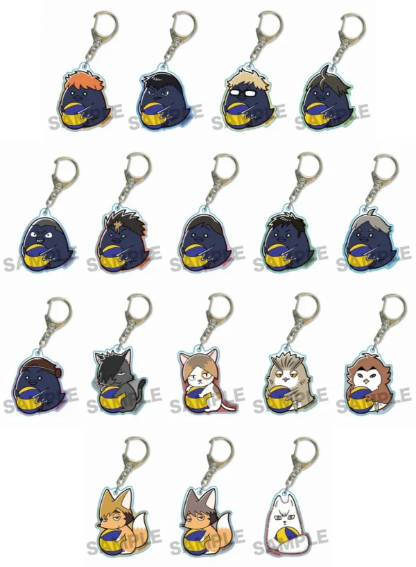 [Limited] Haikyuu!! TO THE TOP Gyugyutto Acrylic Keychain