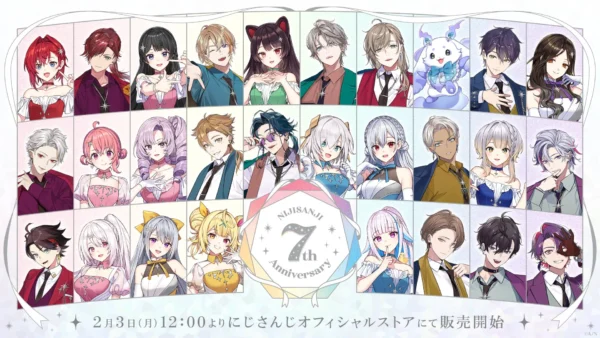 [Limited] Nijisanji 7th Anniversary Goods