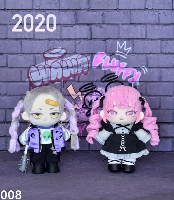 Handmade Oshinui Wawa-chan’s Clothes - Fashion Time Travel 1970 to 2025  (My Favorite NUIGURUMI Books) - Image 5