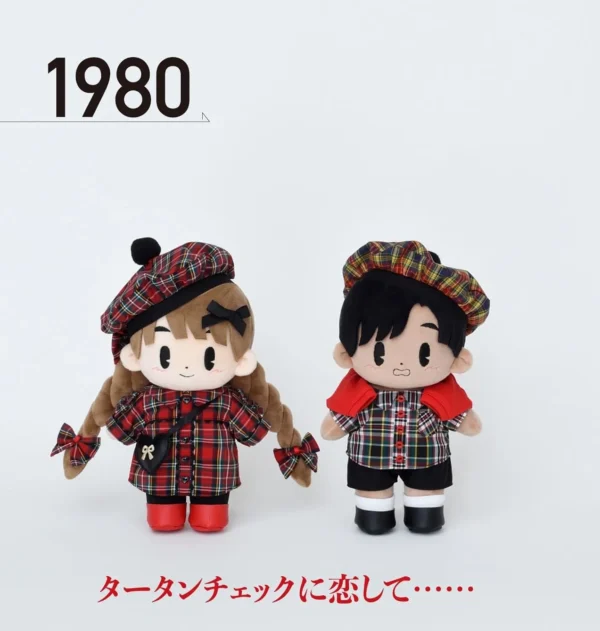 Handmade Oshinui Wawa-chan’s Clothes - Fashion Time Travel 1970 to 2025  (My Favorite NUIGURUMI Books) - Image 7