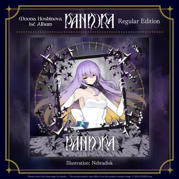 [Limited] Hololive Indonesia Moona Hoshinova 1st Album "PANDORA" - Image 4
