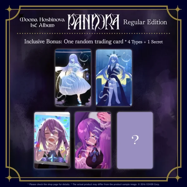[Limited] Hololive Indonesia Moona Hoshinova 1st Album "PANDORA" - Image 5