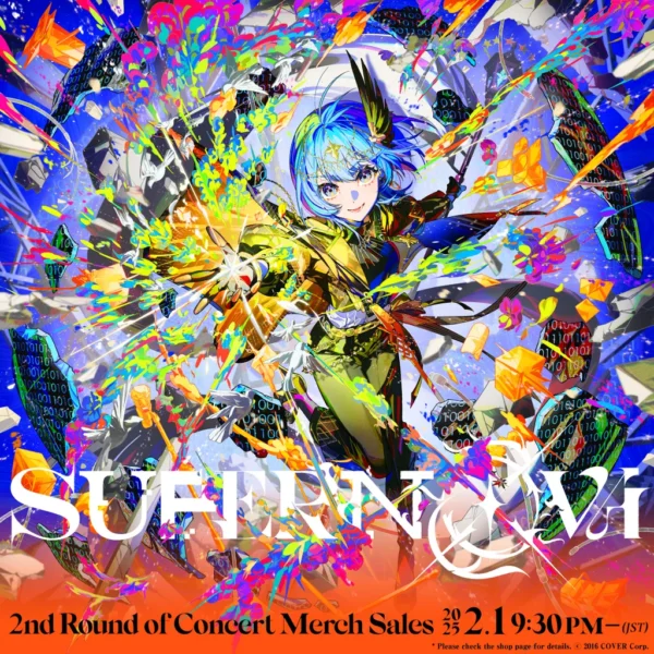 [Limited] Hololive Hoshimachi Suisei Nippon Budokan Live "SuperNova" Concert Merchandise (2nd)