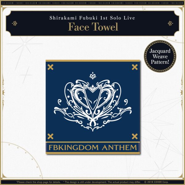 [Limited] Hololive Shirakami Fubuki 1st Solo Live FBKINGDOM “ANTHEM” Concert Merch (2nd) - Image 7