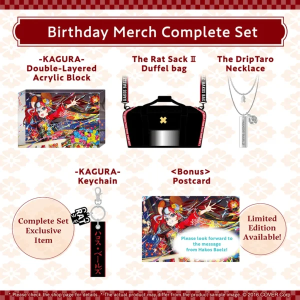 [Limited] Hololive English Hakos Baelz Birthday Celebration 2025 Goods - Image 2