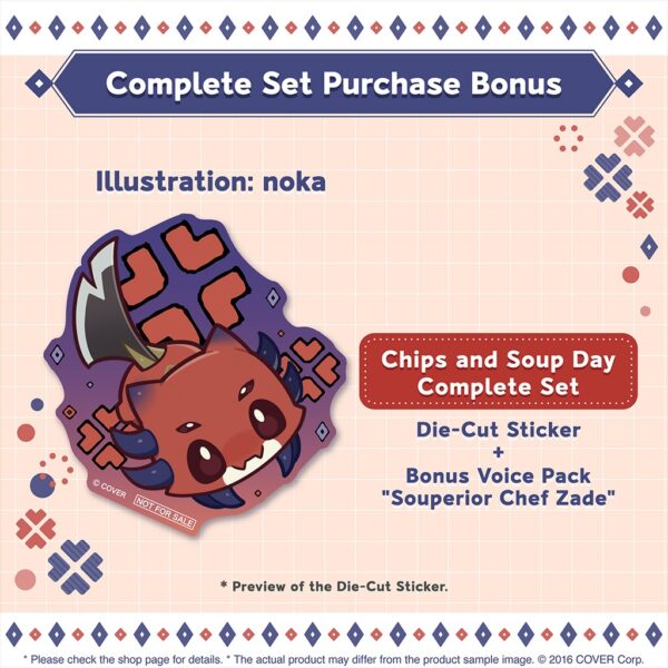 [Limited] HOLOSTARS English Crimzon Ruze Chips and Soup Day 2025 Merchandise - Image 3