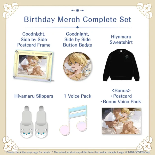 [Limited] HOLOSTARS Kishido Temma Birthday Celebration 2025 Merchandise - Image 2