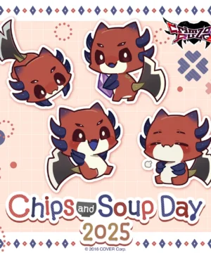 [Limited] HOLOSTARS English Crimzon Ruze Chips and Soup Day 2025 Merchandise