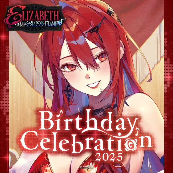 [Limited] Hololive English Elizabeth Rose Bloodflame Birthday Celebration 2025 Merchandise