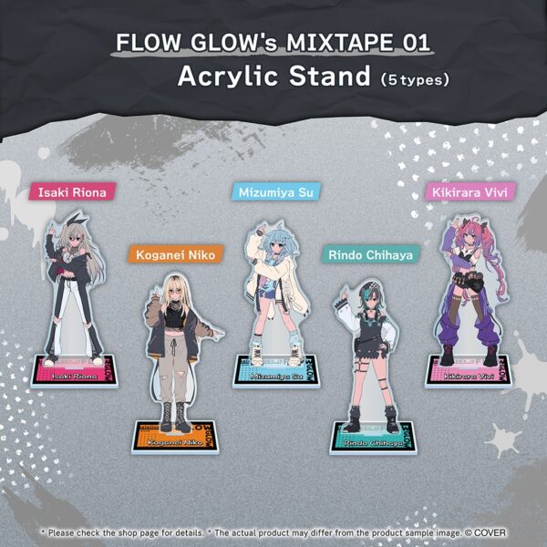 [Limited] Hololive DEV_IS FLOW GLOW's MIXTAPE 01 Merchandise - Image 3