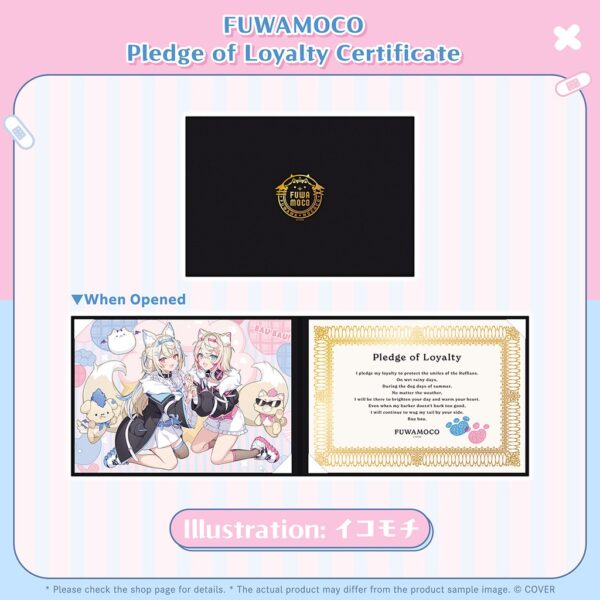[Limited] Hololive English FUWAMOCO 1 Million Subscribers Celebration Merchandise - Image 5