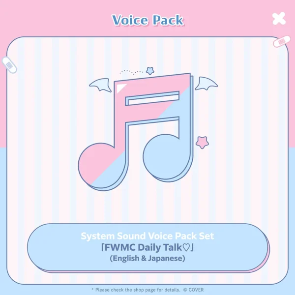[Limited] Hololive English FUWAMOCO 1 Million Subscribers Celebration Merchandise - Image 8